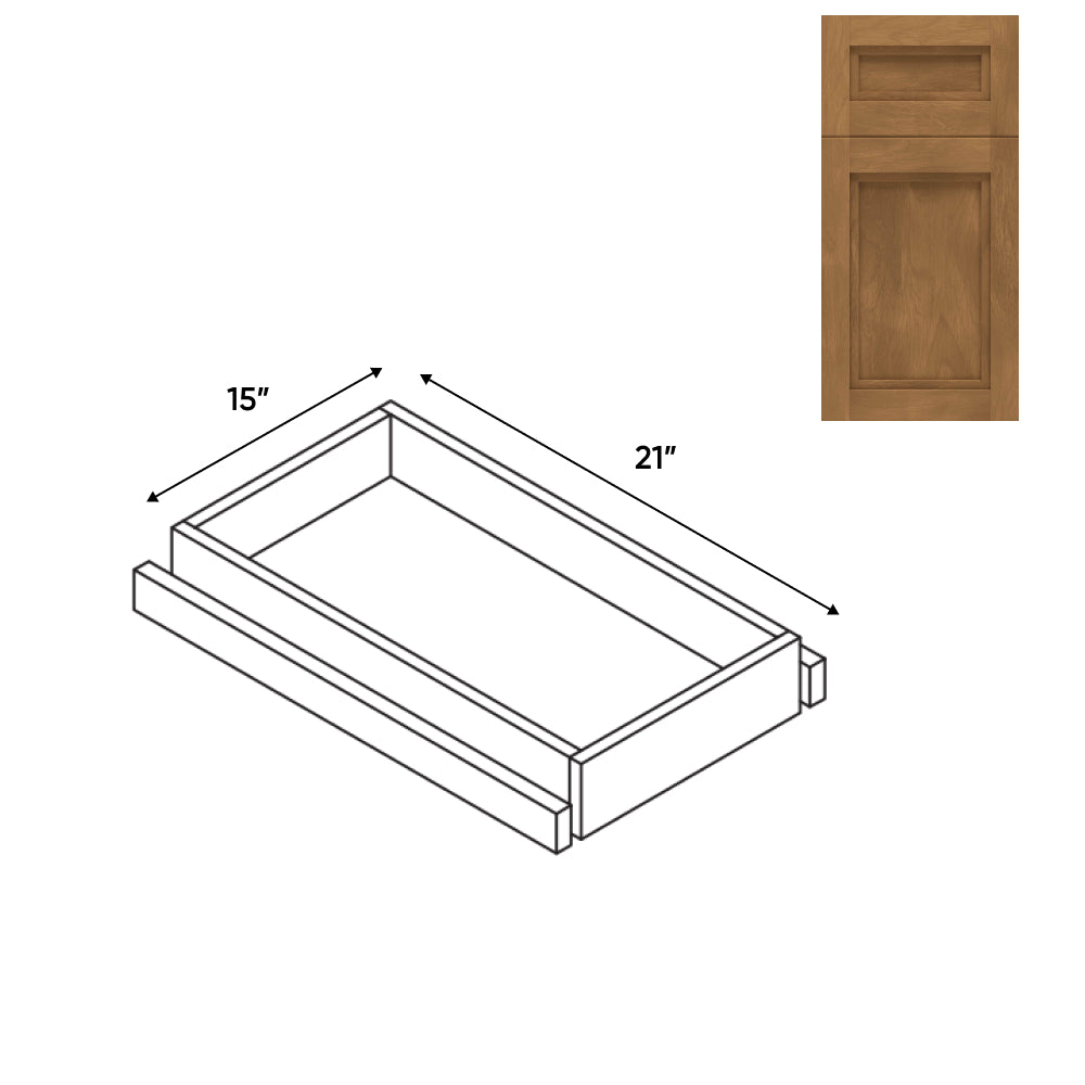 RTA - Havana Cafe - Base Roll Out Tray - 11"W x 4.25"H x 21"D - HAC-T15