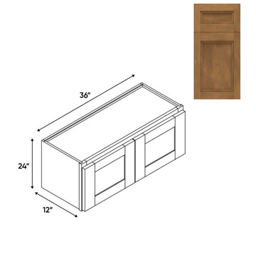 RTA - Havana Cafe - Wall High Cabinets with 2 Door - 36