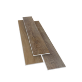 SPC Vinyl Flooring, Champaign Oak,7" x 48" x 5.5mm, 20 mil Wear Layer