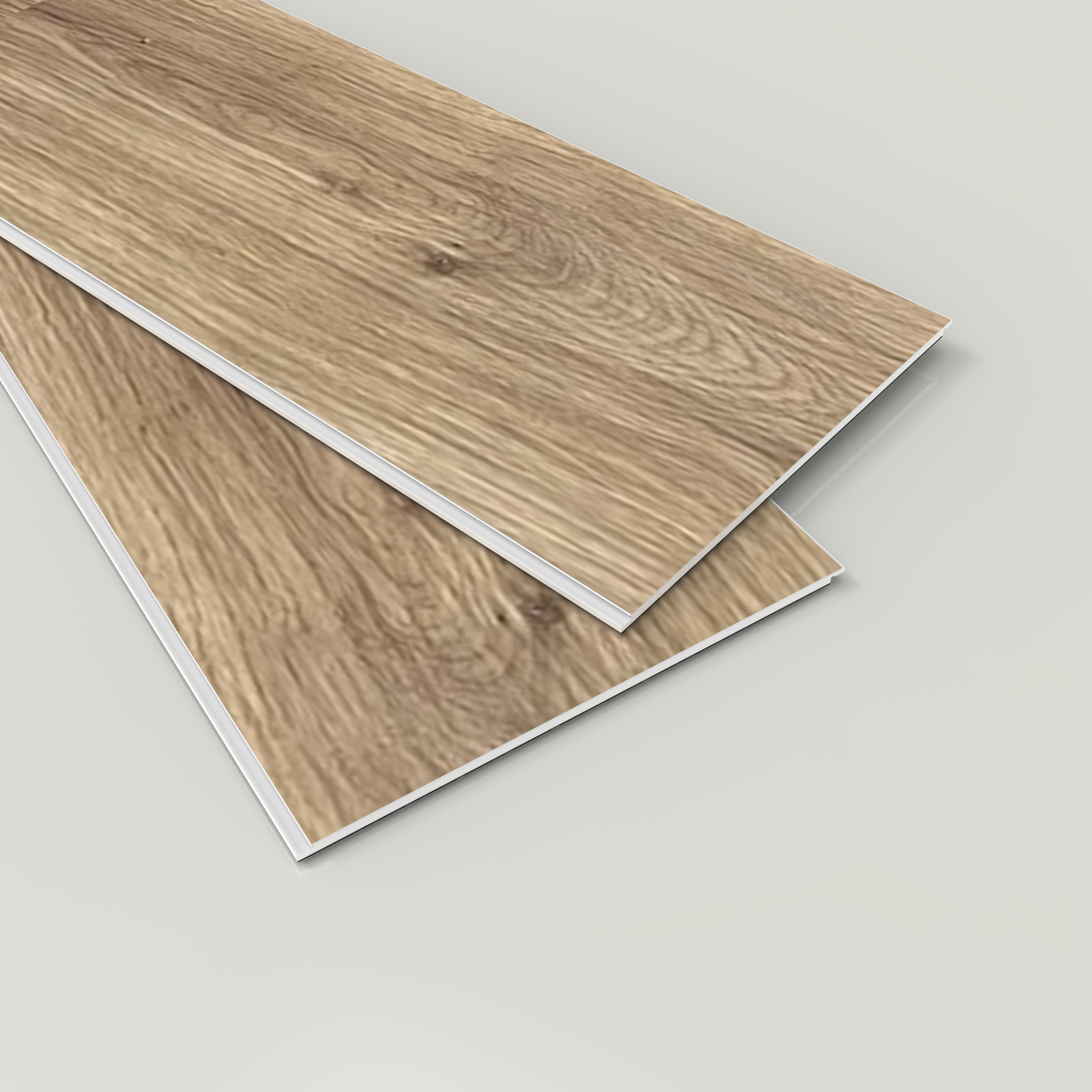 SPC Rigid Core Plank Chestnut Flooring, 7" x 48" x 6mm, 22 mil Wear Layer