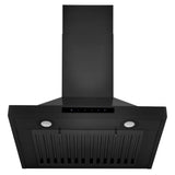 ZLINE 24" Convertible Vent Wall Mount Range Hood in Black Stainless Steel (BSKBN-24)