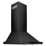 ZLINE 24" Convertible Vent Wall Mount Range Hood in Black Stainless Steel (BSKBN-24)