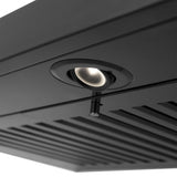 ZLINE 24" Convertible Vent Wall Mount Range Hood in Black Stainless Steel (BSKBN-24)