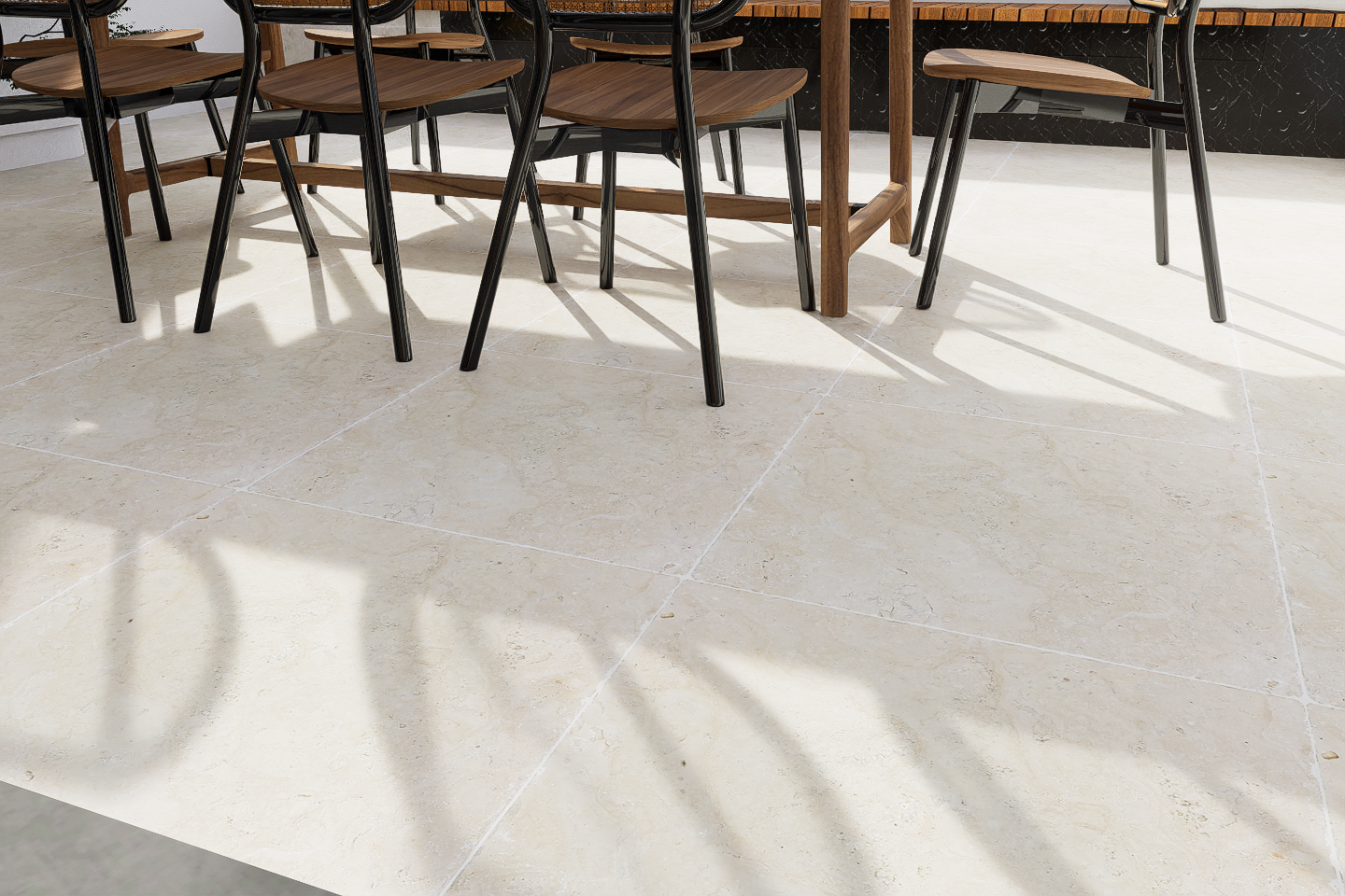 12 X 12 In Picasso Tumbled Travertine