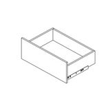 Arctic White Closets - 21" front height drawer (20" D) - 21" Width x 13" Height x 20" Depth