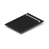 ZLINE 18 in. Dishwasher Panel in Black Matte with Traditional Handle (DP-BLM-18)