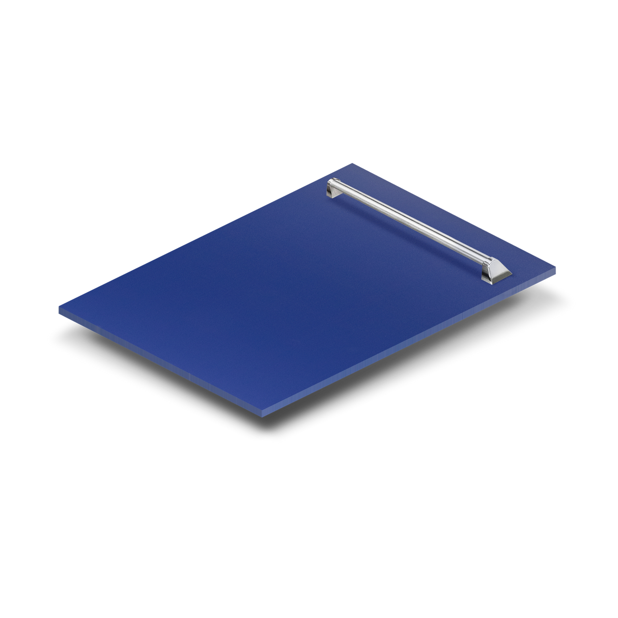 ZLINE 18 in. Dishwasher Panel in Blue Matte with Traditional Handle (DP-BM-18)