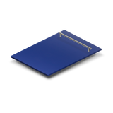 ZLINE 18 in. Dishwasher Panel in Blue Matte with Modern Handle (DP-BM-H-18)