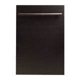ZLINE 18 in. Dishwasher Panel in Oil Rubbed Bronze with Modern Handle (DP-ORB-18)