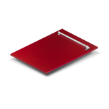 ZLINE 18 in. Dishwasher Panel in Red Gloss with Traditional Handle (DP-RG-18)