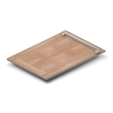 ZLINE 18 in. Dishwasher Panel in Unfinished Wood with Traditional Handle (DP-UF-H-18)