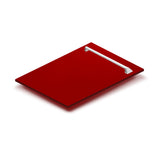 ZLINE 18" Tallac Dishwasher Panel in Red Gloss with Traditional Handle (DPV-RG-18)