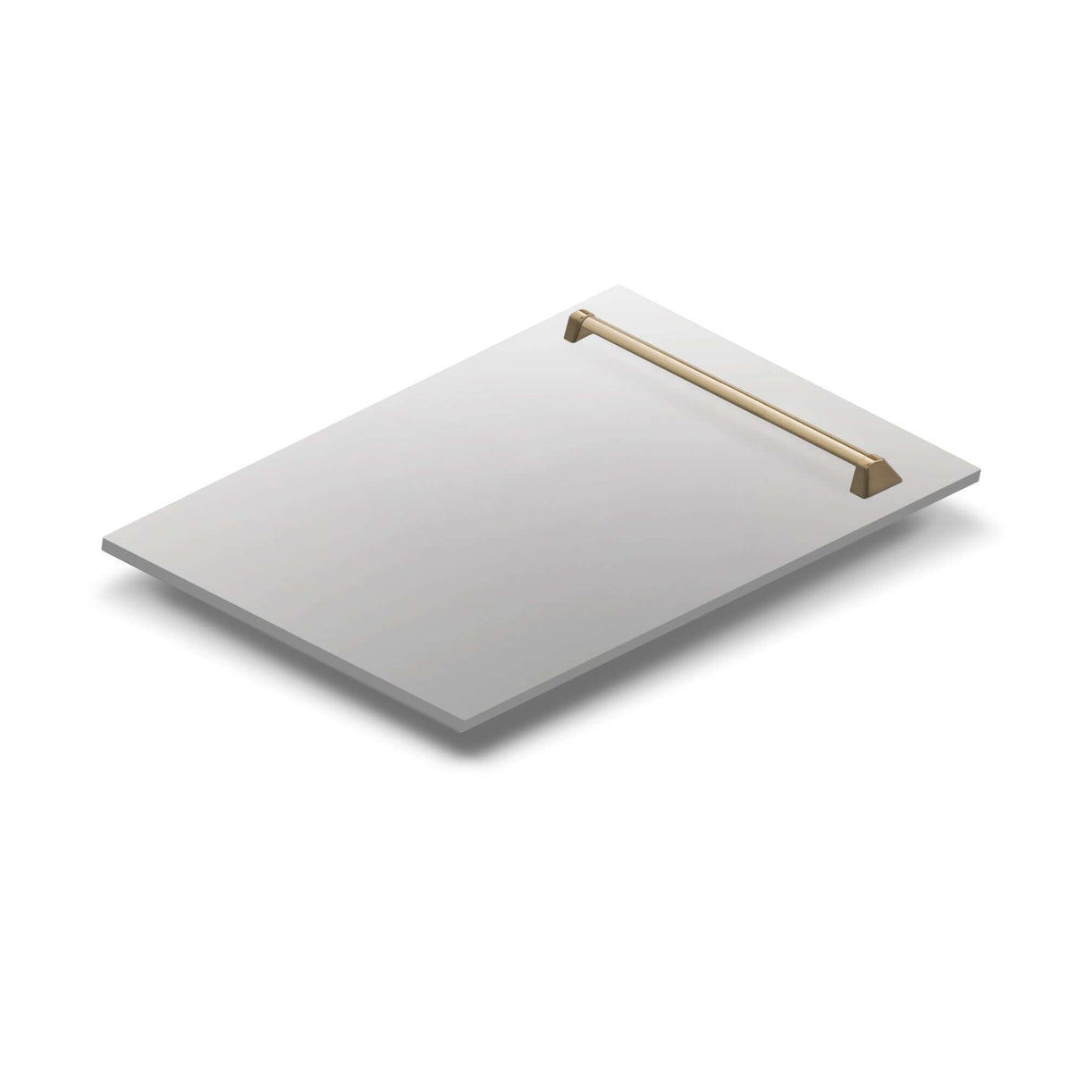 ZLINE Autograph Edition 18" Tallac Dishwasher Panel in Stainless Steel with Champagne Bronze Handle (DPVZ-304-18-CB)