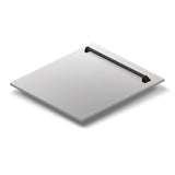 ZLINE Autograph Edition 24" Tallac Dishwasher Panel in Stainless Steel with Matte Black Handle (DPVZ-304-24-MB)
