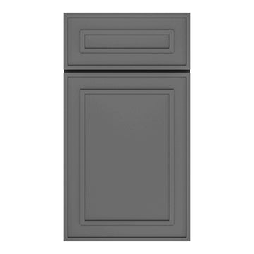 RTA - Elegant Shaker Grey - Base Diagonal Corner Sink Cabinet - 36