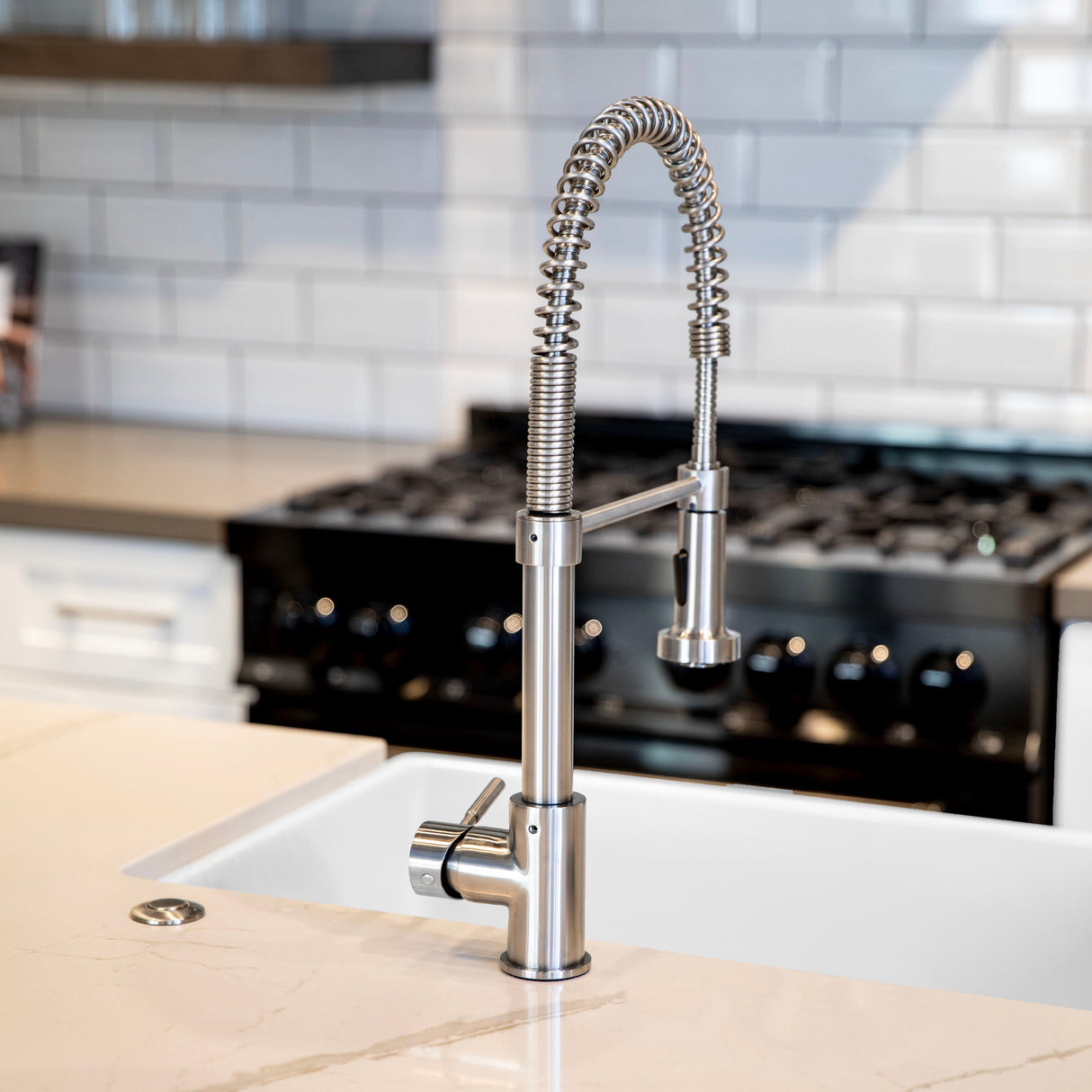 ZLINE Apollo Kitchen Faucet in Brushed Nickel (APL-KF-BN)