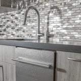 ZLINE Gemini Kitchen Faucet in Brushed Nickel (GEM-KF-BN)