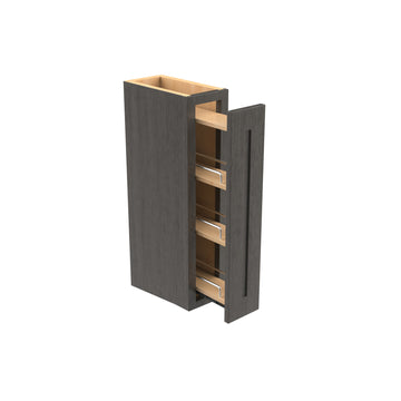 Elegant Smoky Grey - Wall Spice Cabinet | 6