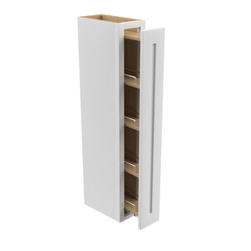 RTA - Elegant White - Wall Spice Cabinet | 6"W x 42"H x 12"D