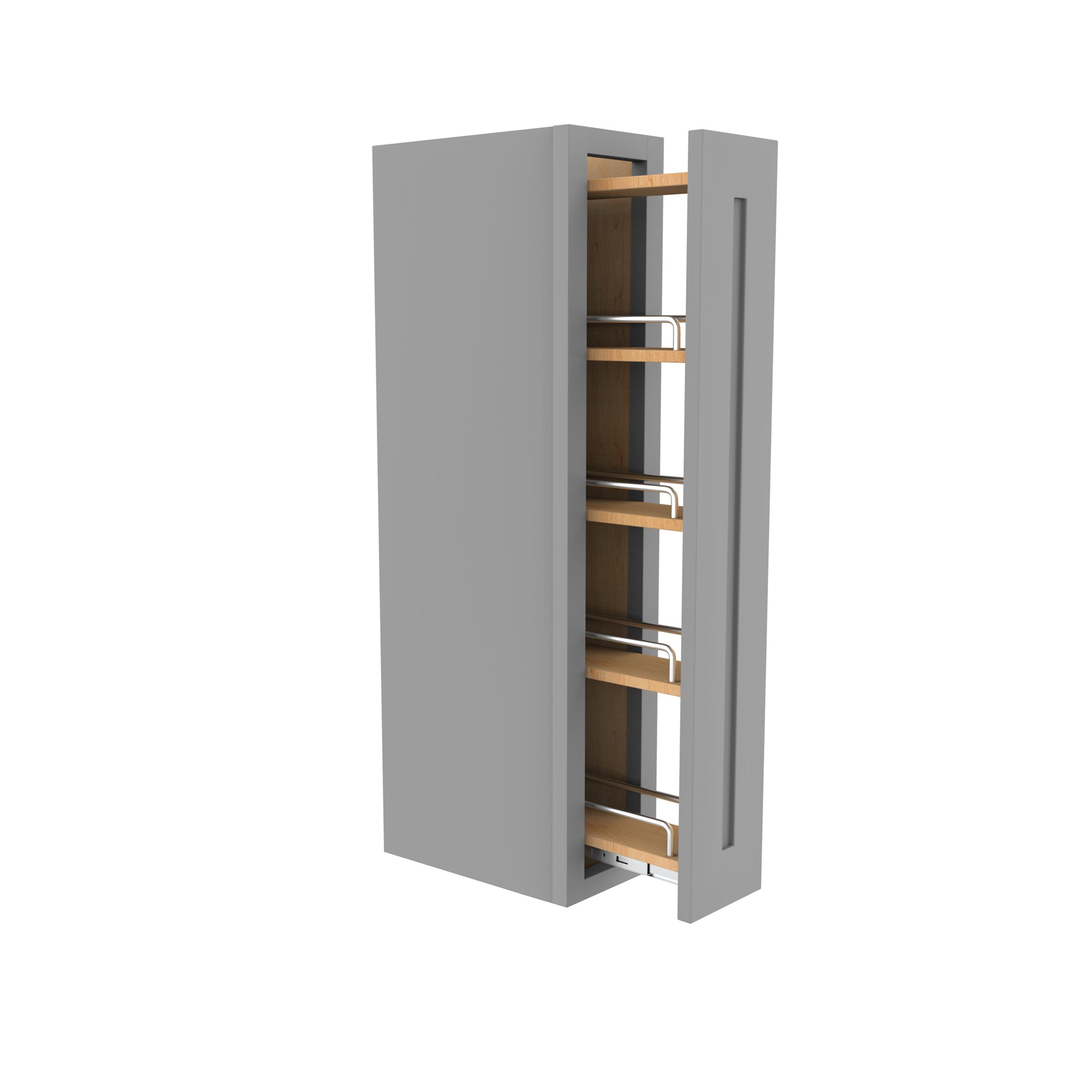 RTA - Elegant Dove - Wall Spice Cabinet | 6"W x 36"H x 12"D