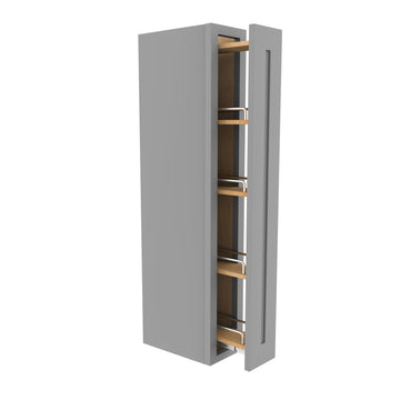 RTA - Elegant Dove - Wall Spice Cabinet | 6"W x 42"H x 12"D