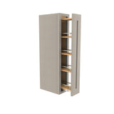 Wall Spice Cabinet |Elegant Stone| 6W x 36H x 12D