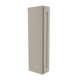 Wall Spice Cabinet |Elegant Stone| 6W x 42H x 12D