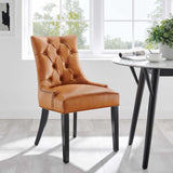 Regent Tufted Vegan Leather Dining Chair