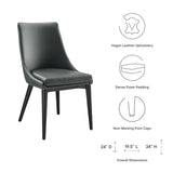 Viscount Vegan Leather Dining Chair