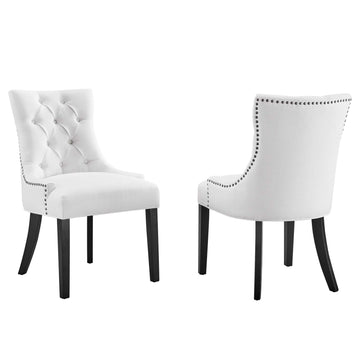 Regent Dining Side Chair Fabric Set of 2