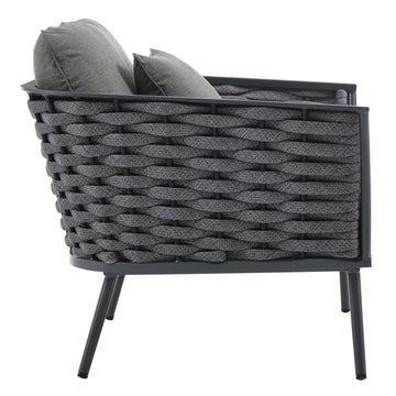 Stance Outdoor Patio Aluminum Armchair