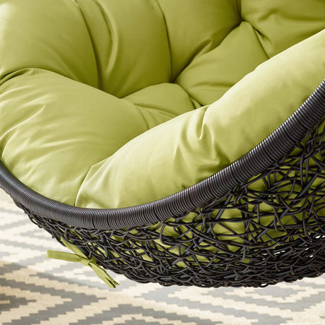 Encase Swing Outdoor Patio Lounge Chair Without Stand - BUILDMYPLACE