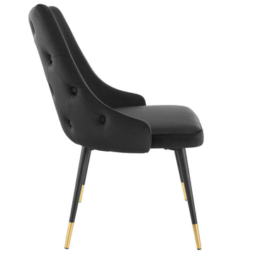 Adorn Tufted Performance Velvet Dining Side Chair