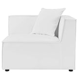 Saybrook Outdoor Patio Upholstered Sectional Sofa Corner Chair
