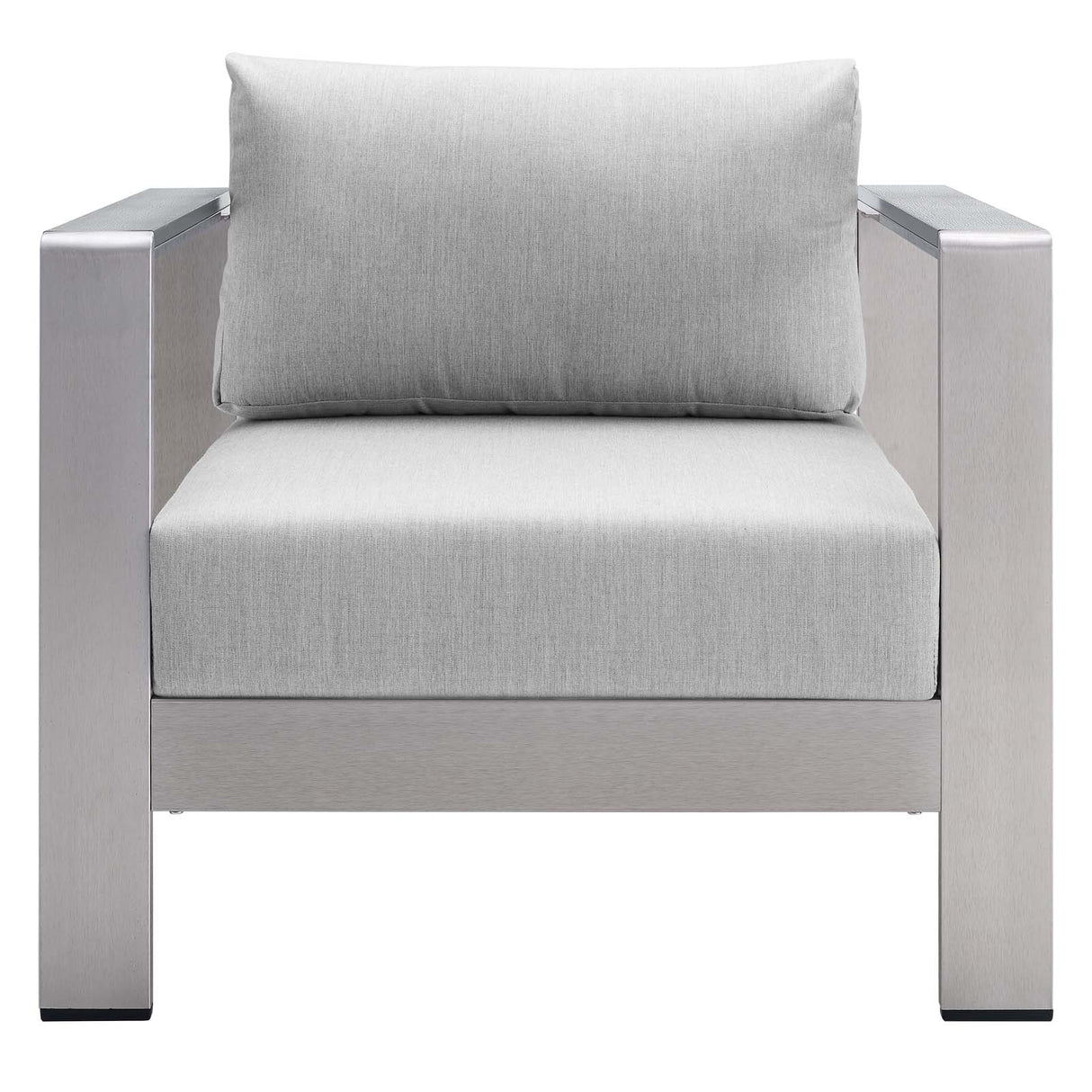 Shore Sunbrella Fabric Aluminum Outdoor Patio Armchair