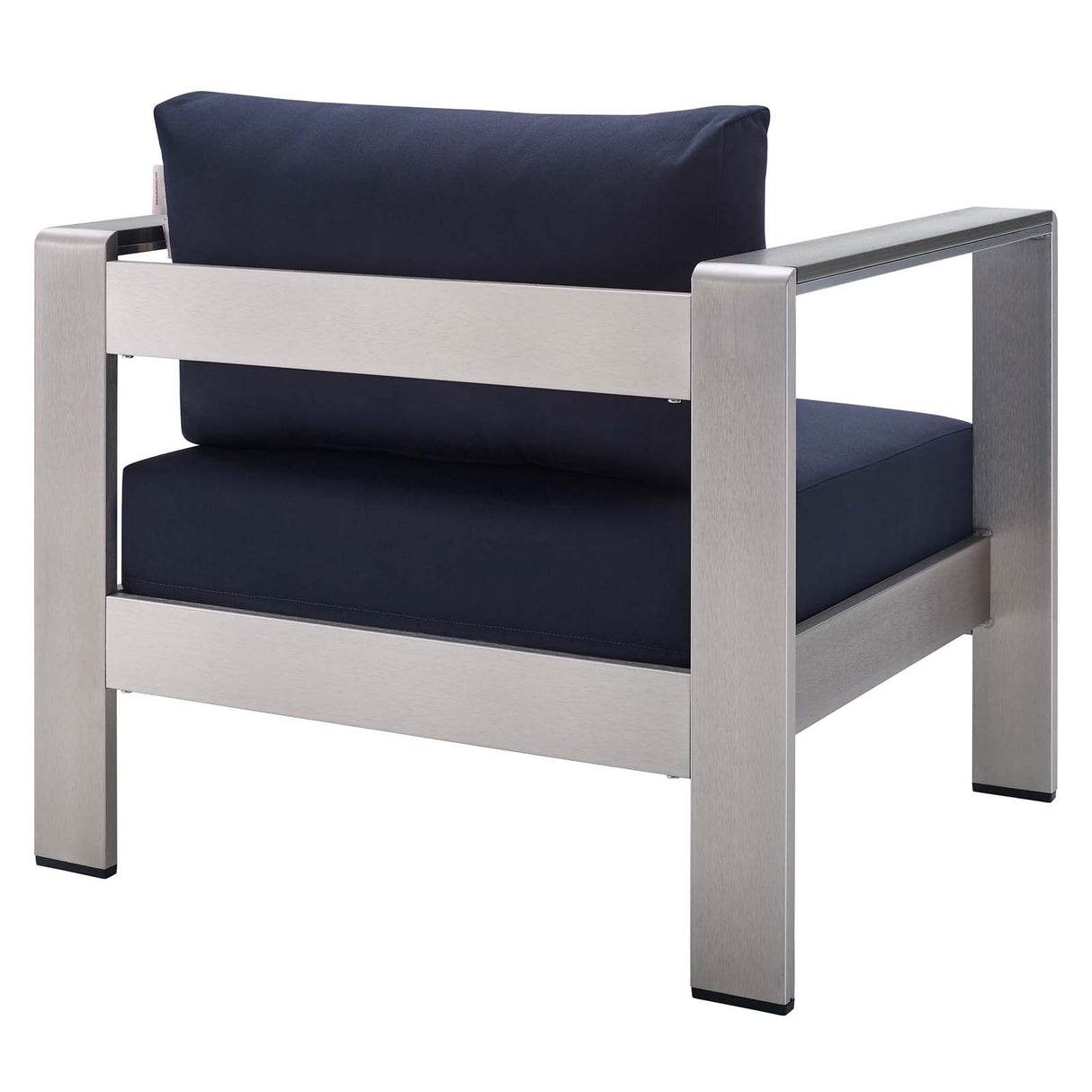 Shore Sunbrella Fabric Aluminum Outdoor Patio Armchair