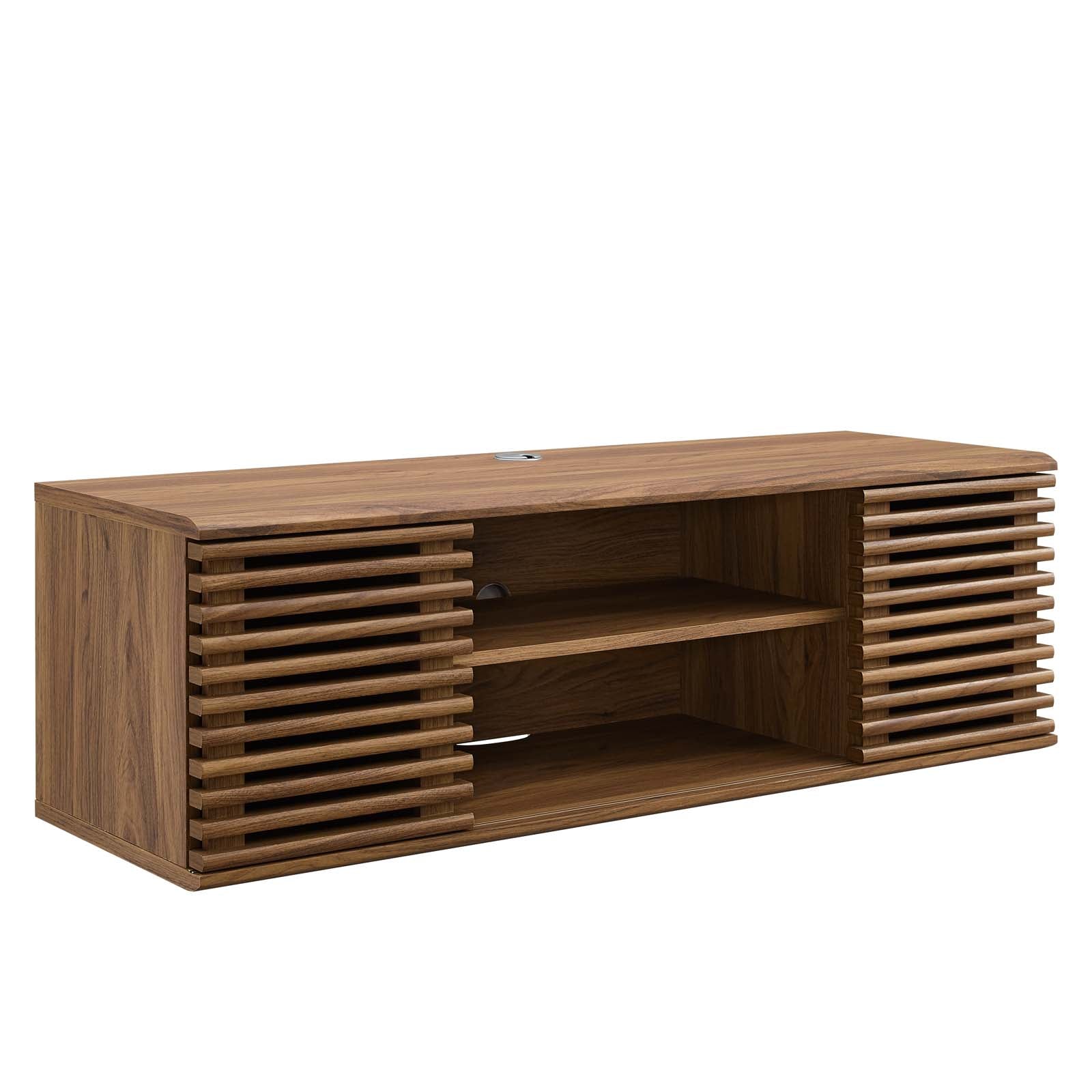 Render Wall-Mount Media Console TV Stand
