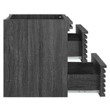 Render 24" Wall-Mount Bathroom Vanity Cabinet (Sink Basin Not Included)