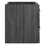 Render 24" Wall-Mount Bathroom Vanity Cabinet (Sink Basin Not Included)