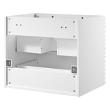 Render 24" Wall-Mount Bathroom Vanity Cabinet (Sink Basin Not Included)