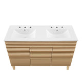 Render 48" Double Sink Bathroom Vanity