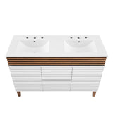 Render 48" Double Sink Bathroom Vanity