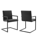 Savoy Vegan Leather Dining Chairs - Set of 2