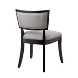 Pristine Upholstered Fabric Dining Chairs - Set of 2