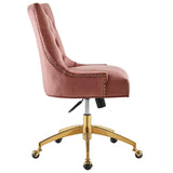 Regent Tufted Performance Velvet Office Chair