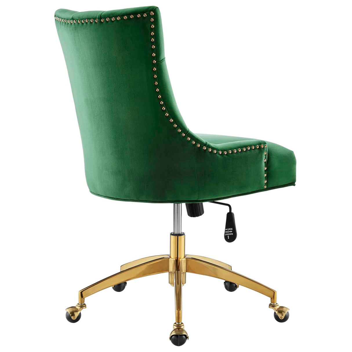 Regent Tufted Performance Velvet Office Chair