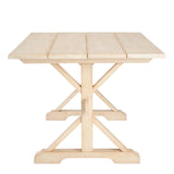 Windchime 71" Wood Dining Table