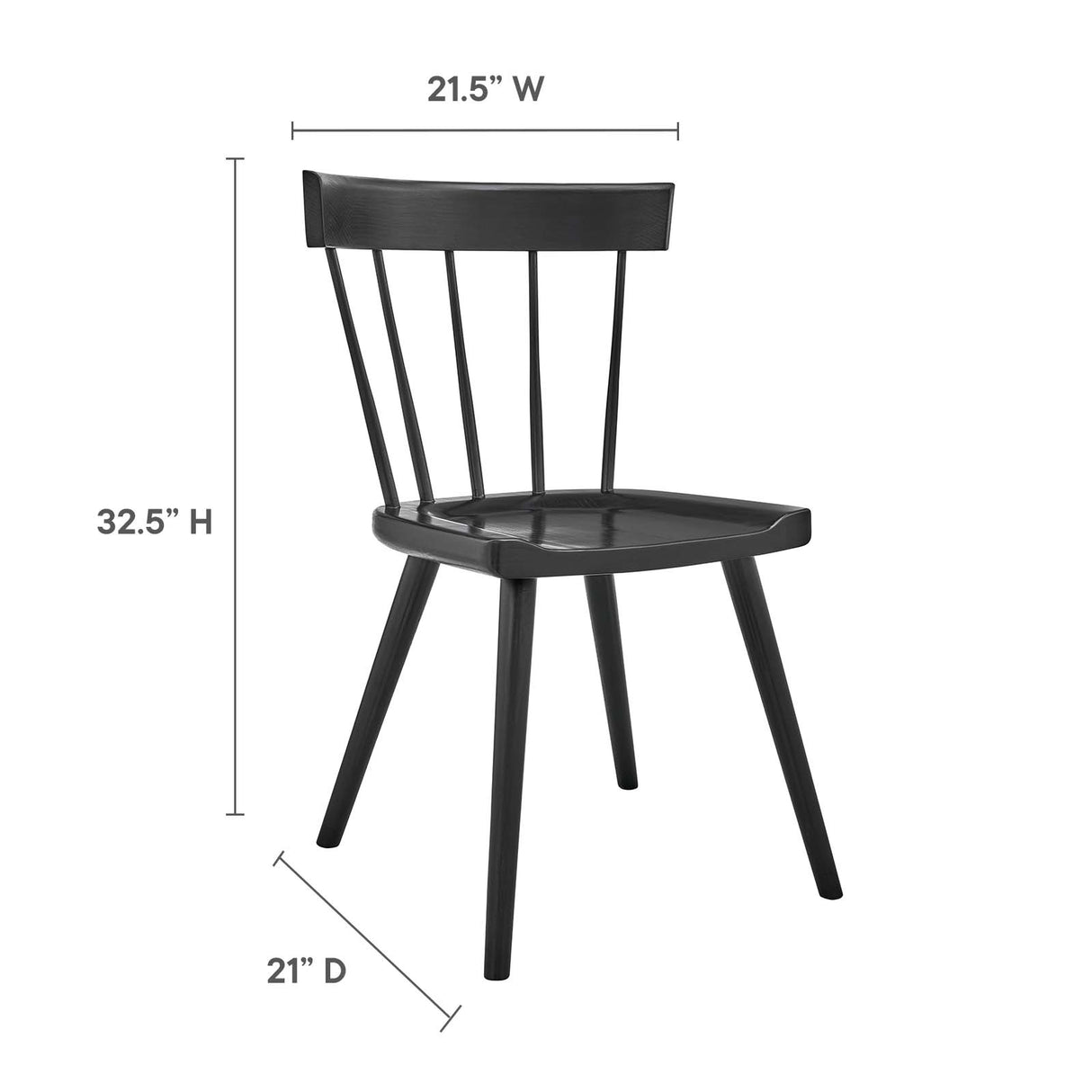 Sutter Wood Dining Side Chair