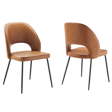 Nico Vegan Leather Dining Chair Set of 2