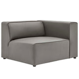 Mingle Vegan Leather 2-Piece Sectional Sofa Loveseat